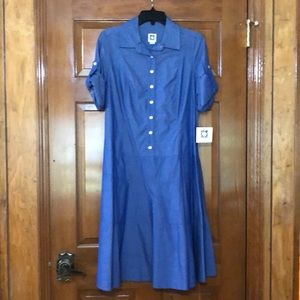 Anne Klein Chambray Dress